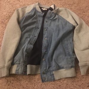 Boys Jean/sweatshirt Jacket